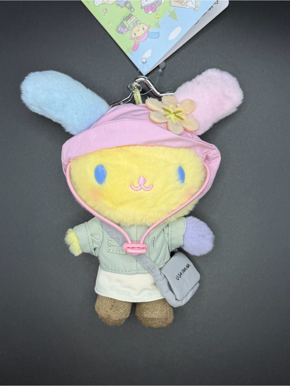 Sanrio Camping series U*SA*HA*NA Plush /keychain US2
